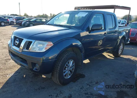 2015 Nissan Frontier Sv z USA, uszkodzony, nr VIN 1N6AD0EV7FN754650